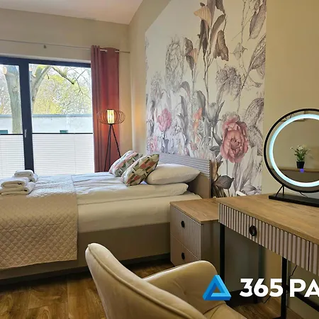 Apartmán 365pam - Flora Solny 6-osobowy Przy Plazy Ustronie Morskie