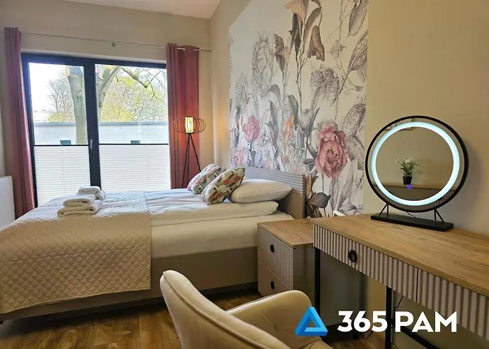 Daire 365pam - Flora Solny 6-osobowy Przy Plazy Ustronie Morskie