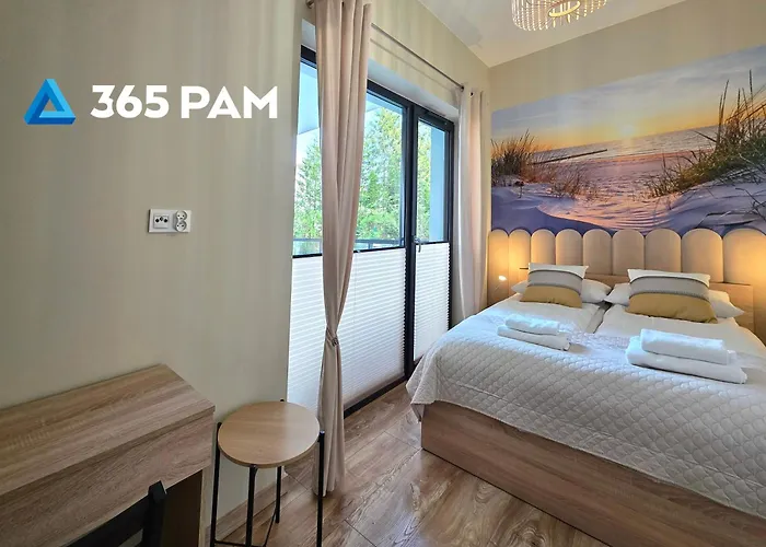 365pam - Flora Solny 6-osobowy Przy Plazy Ustronie Morskie