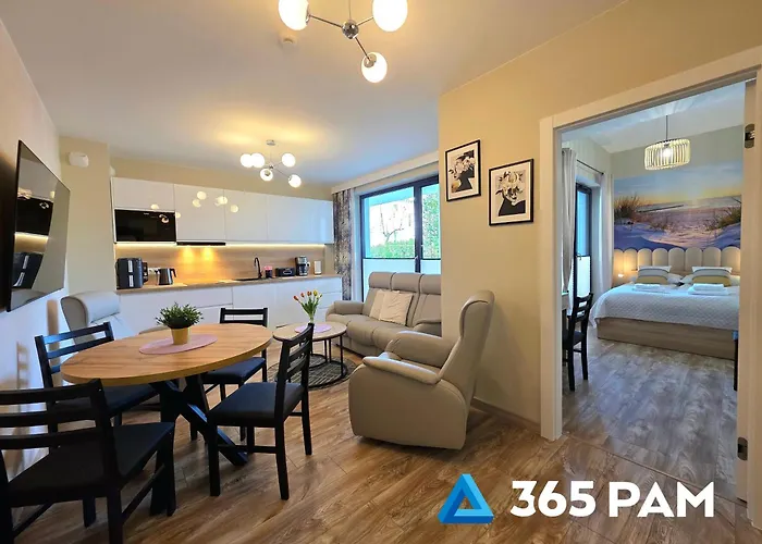 365pam - Flora Solny 6-osobowy Przy Plazy Ustronie Morskie